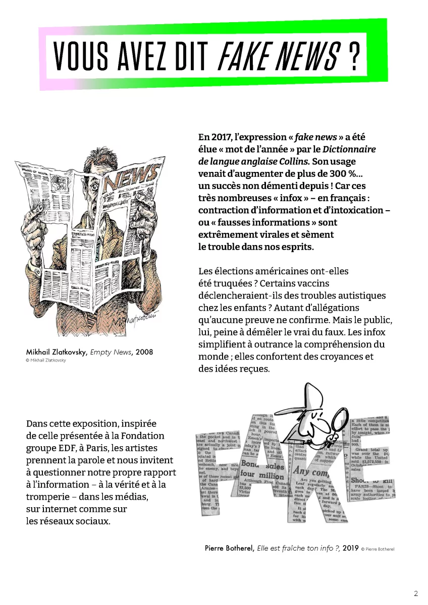 Fake news : Art, fiction, mensonge - Image 2
