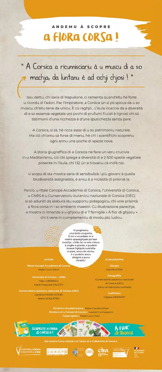 Andemu à scopre a flora corsa !