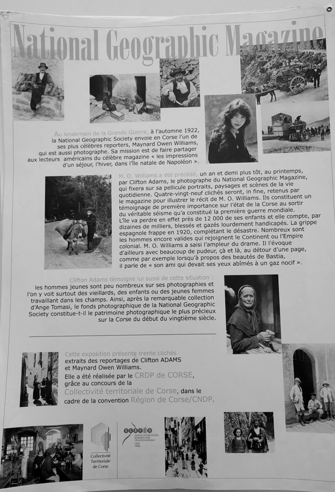 "1923, La Corse vue par le National Geographic Magazine" - Image 4